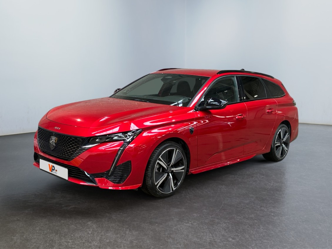 Peugeot 308 SW rouge d'occasion aux enchères