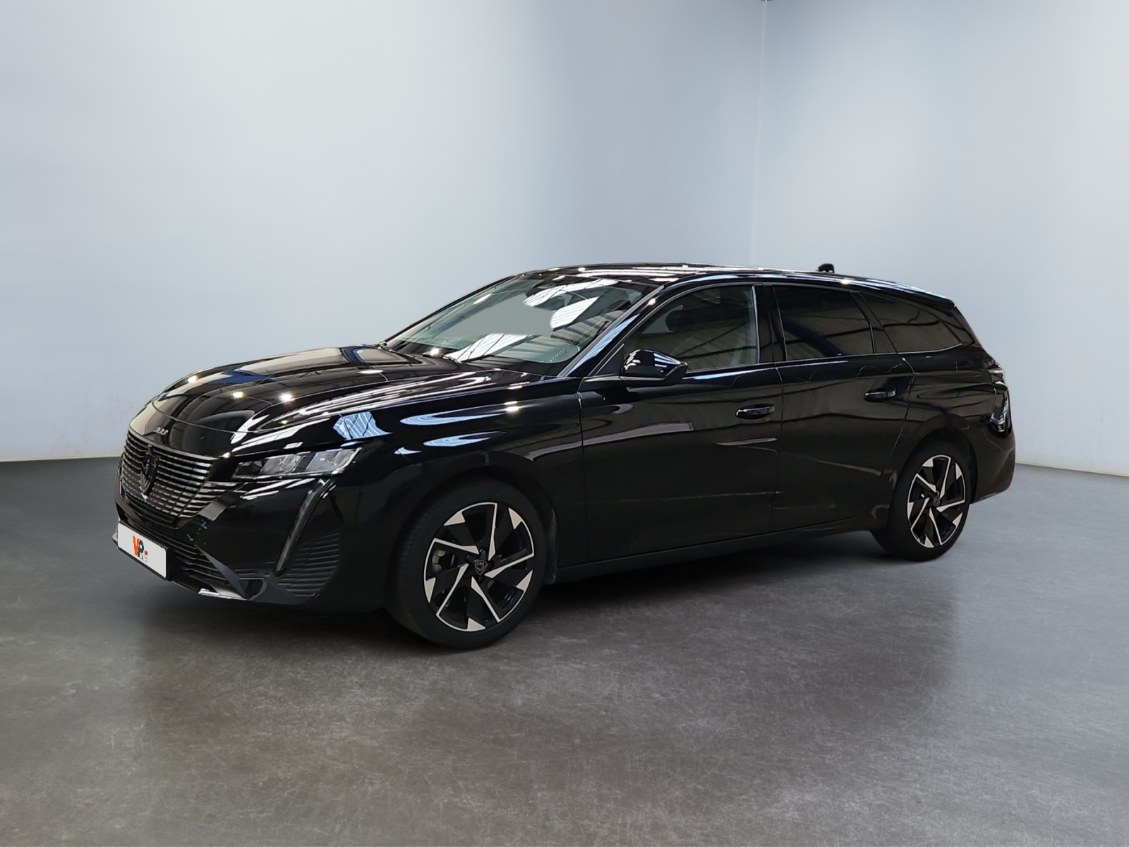 Peugeot 308 SW Hybrid noire d'occasion aux enchères